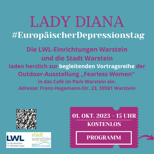 Details zum Vortrag: Start 01.10.2023, um 15:00 Uhr im Café im Park Warstein.