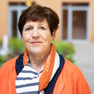 Gisela Kramer, die Wohngruppenleitung der Wohngruppe 1.